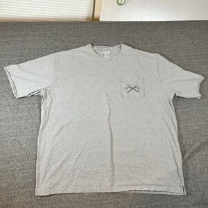 Duluth Trading Chopping Wood Looking Good Longtail Pocket Shirt 3XL Cut‎ Sleeve